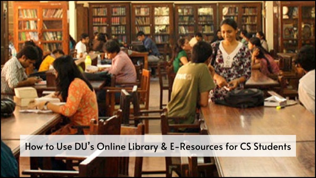 How to Use DU’s Online Library & E-Resources for CS Students