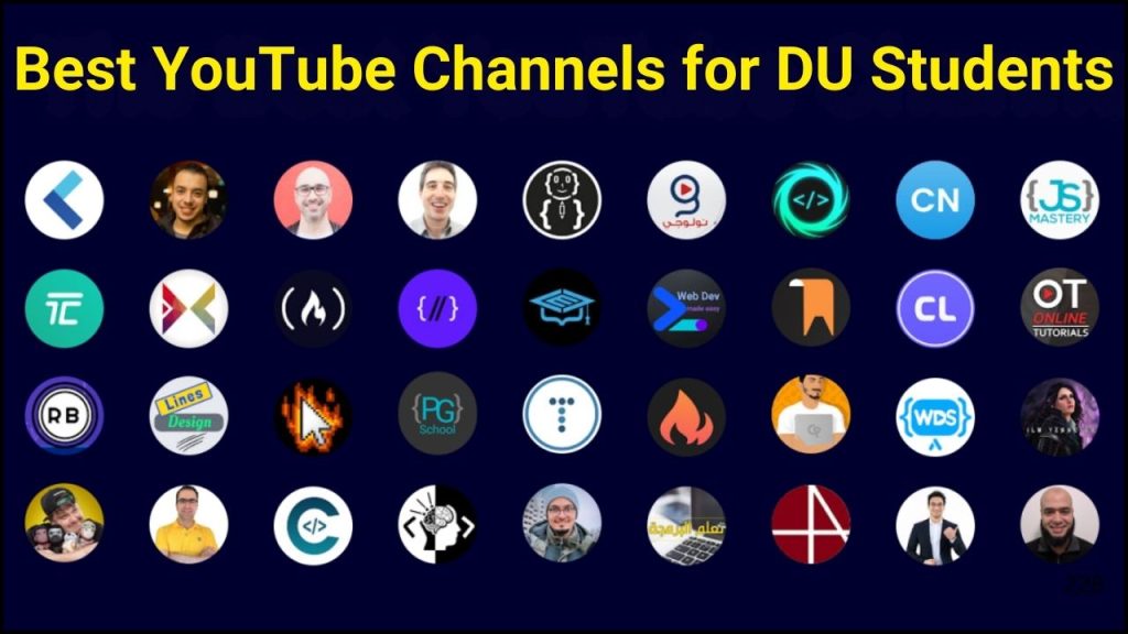 Best YouTube Channels for DU Students, Learn Smarter, Not Harder