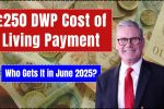 250 Cost of living payments